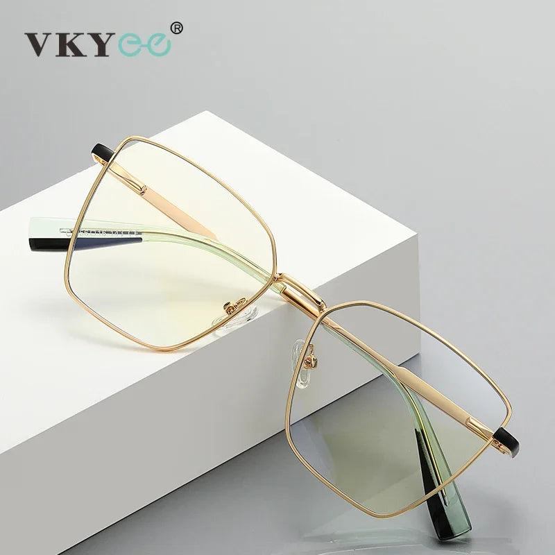 Vicky Womens Full Rim Square Alloy Reading Glasses Pfd3051 Reading Glasses Vicky   