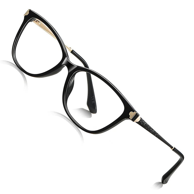 Vicky Women's Full Rim Square Cat Eye Reading Glasses 77231