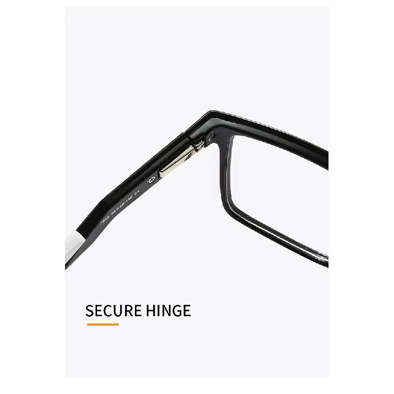 Muzz 78090 men's square ultra-light TR-90 prescription eyeglasses — view 11