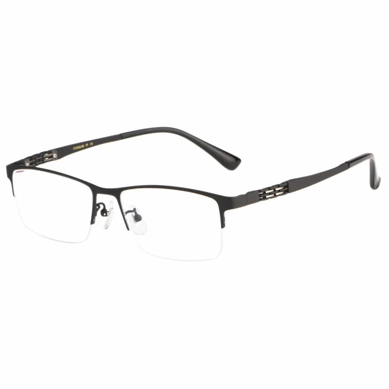 Hotochki Mens Full Rim Square Titanium Eyeglasses Ht0099 Full Rim Hotochki   