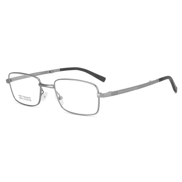 Hdcrafter Unisex Full Rim Rectangle Titanium Frames 884800 Hdcrafter Eyeglasses