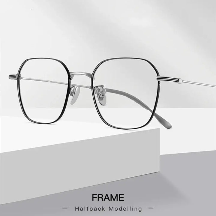 Kocolior Womens Full Rim Square Titanium Frames 214900 — view 1 | Kocolior at FuzWeb