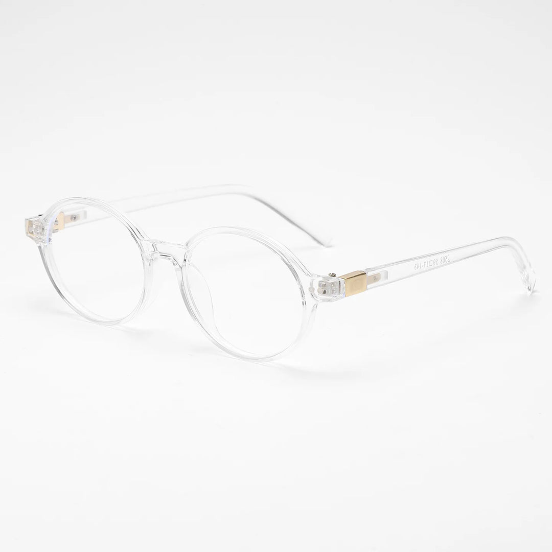 Xbora Women's Full Rim Round Pc Alloy Eyeglasses 612508