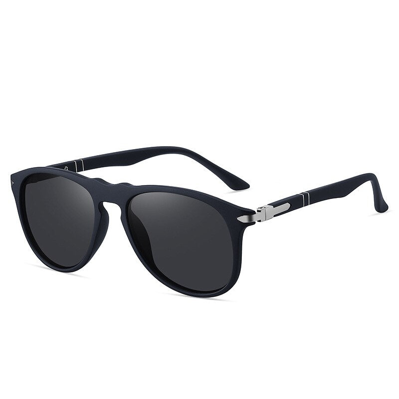 Yimaruili Unisex Full Rim Square Tr 90 Polarized Sunglasses C3057 Sunglasses Yimaruili Sunglasses Blue C2 Other 
