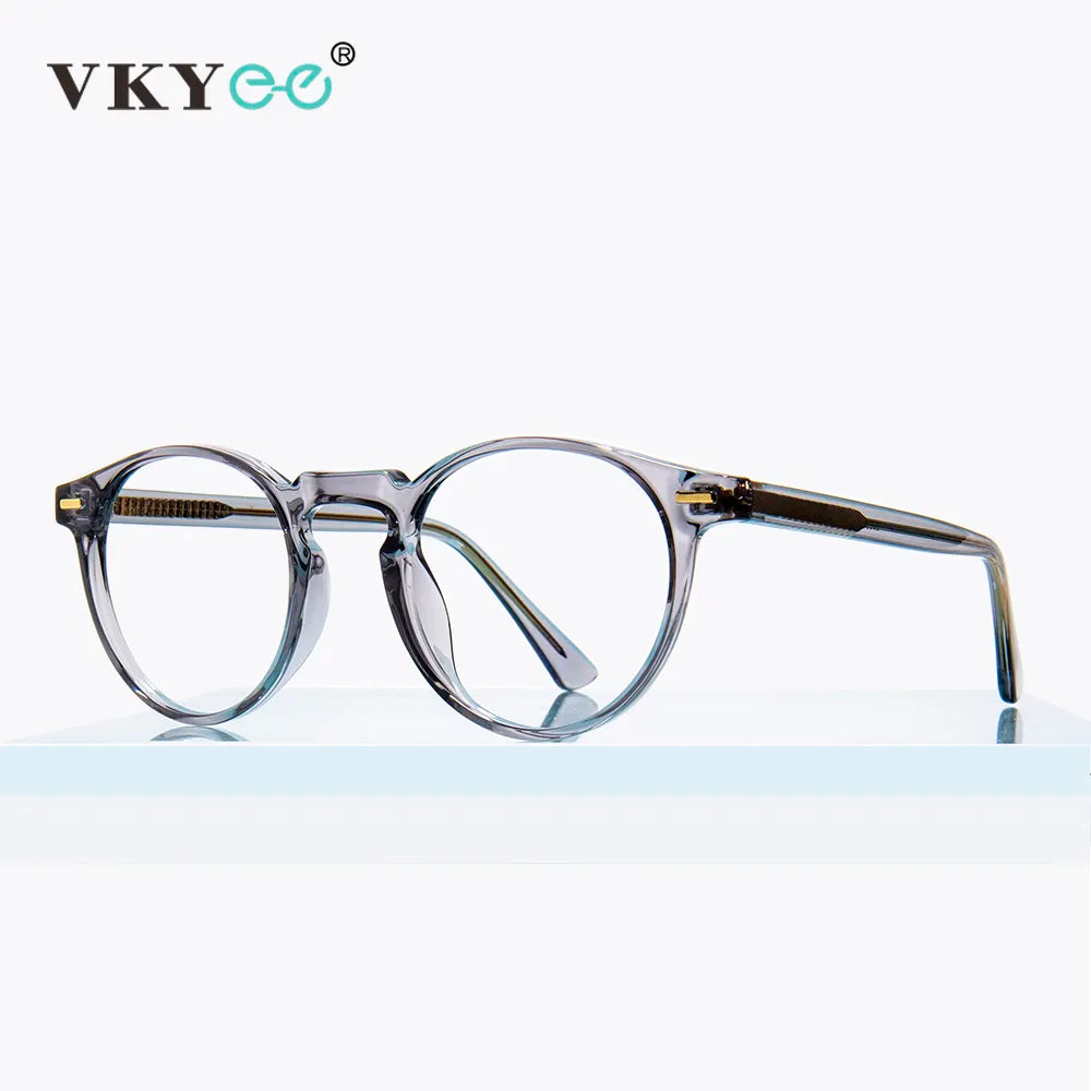 Vicky Women's Full Rim Round Tr 90 Titanium Reading Glasses 2083 Reading Glasses Vicky   