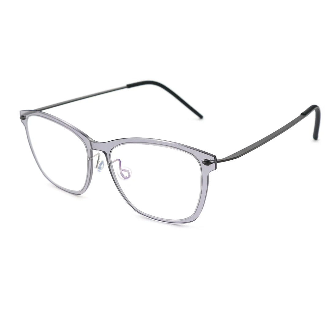 Bobbie Unisex Full Rim Square Acetate Eyeglasses 6525