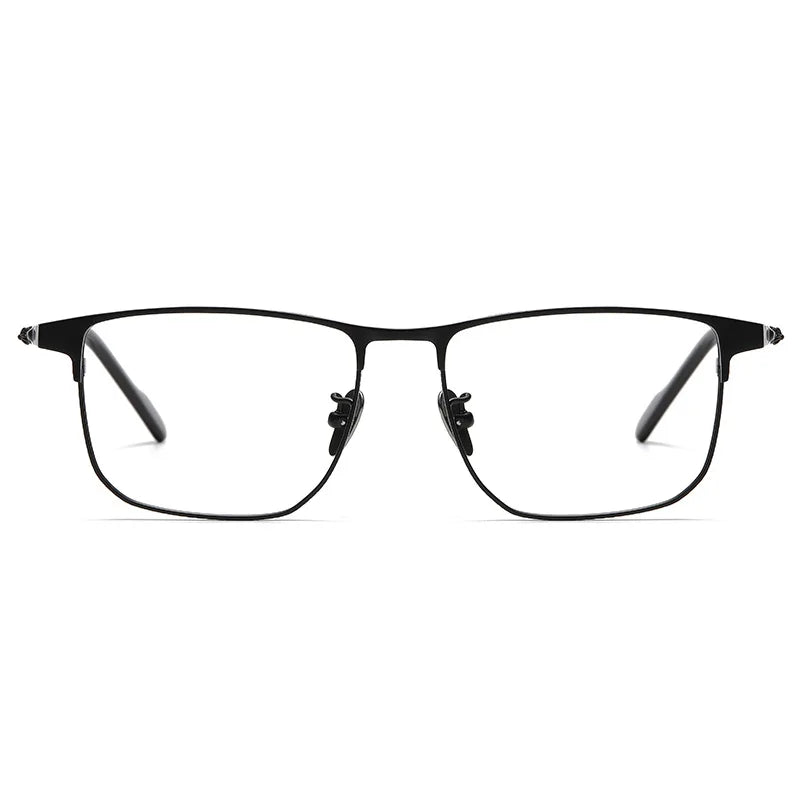 Aimee Unisex Full Rim Square Rectangle Titanium Acetate Eyeglasses 5159 Full Rim Aimee   