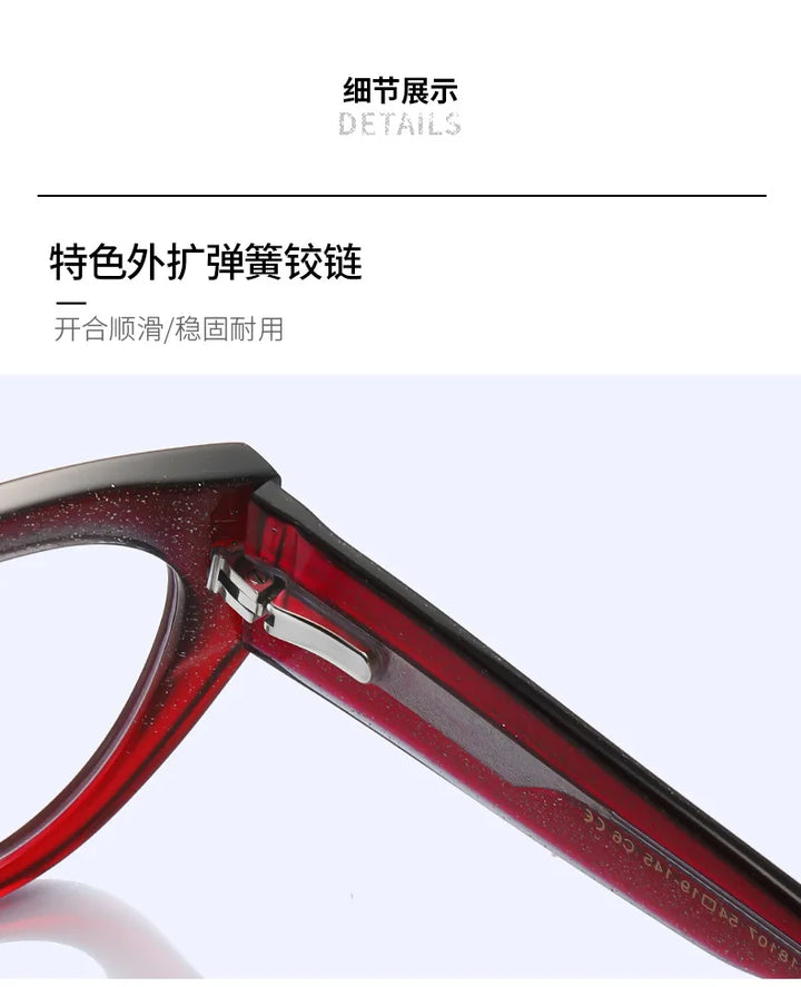 Reven Jate 18107 women's cat eye acetate prescription eyeglasses — view 11