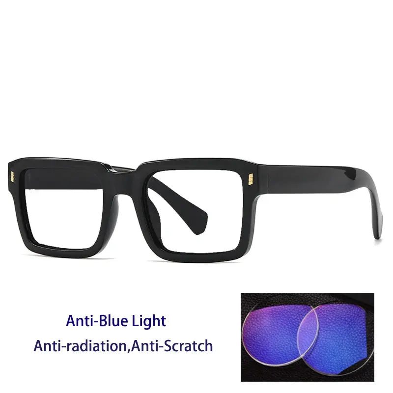 Kocolior 491001 Unisex Full Rim Square PC Frames FuzWeb