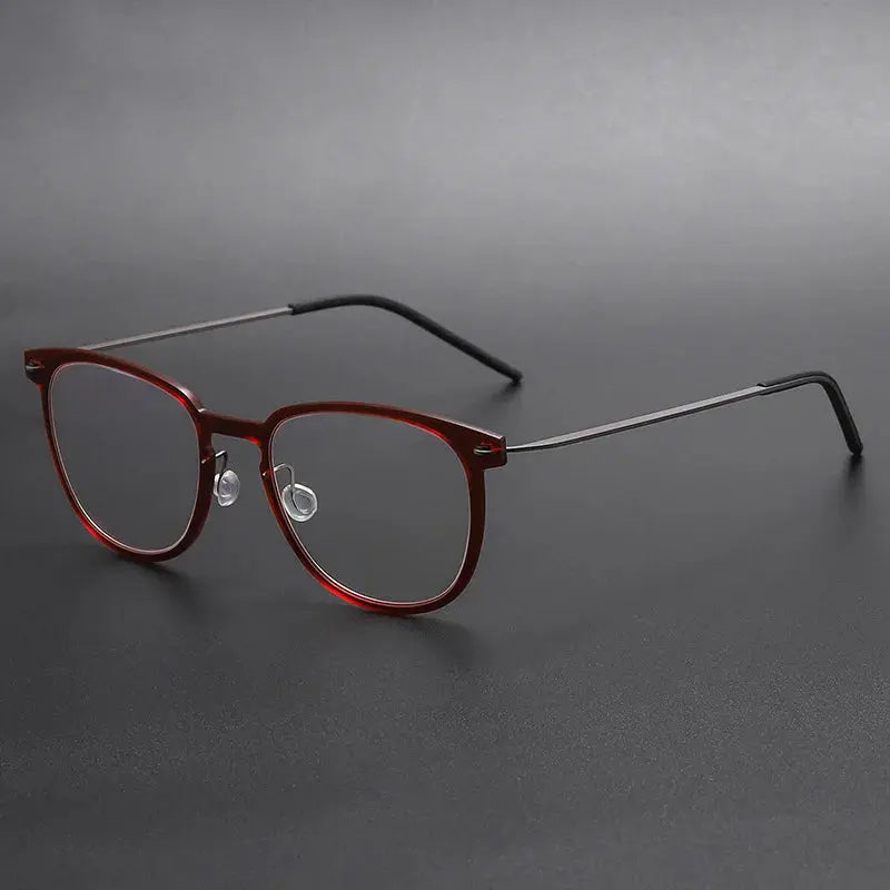 Bobbie Full Rim 654900 Women’s Polygon Acetate Titanium Frames FuzWeb