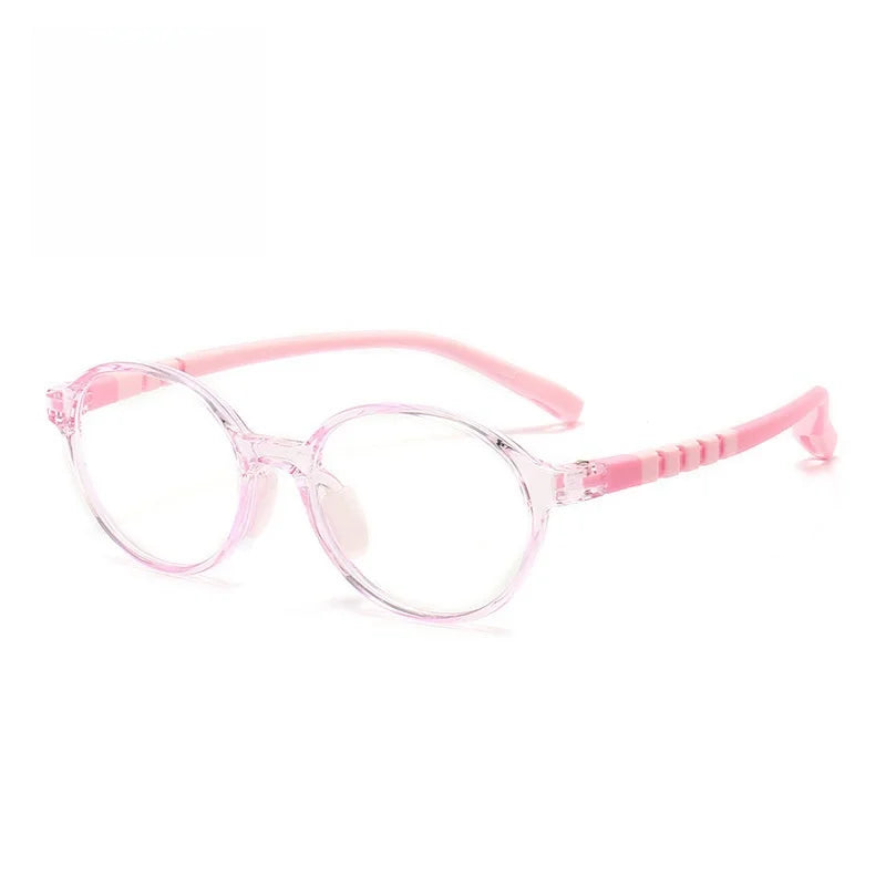 KatKani Unisex Children's Full Rim  Round Tr 90 Eyeglasses D108 Full Rim KatKani Eyeglasses   