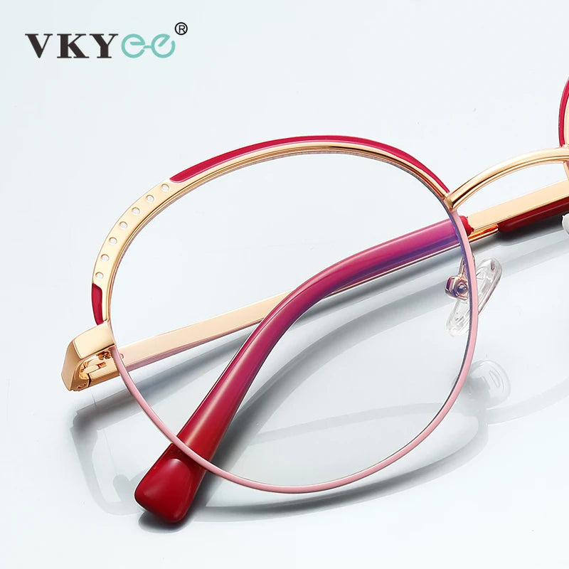 Vicky Womens Full Rim Round Plastic Reading Glasses Pfd3115 Reading Glasses Vicky   