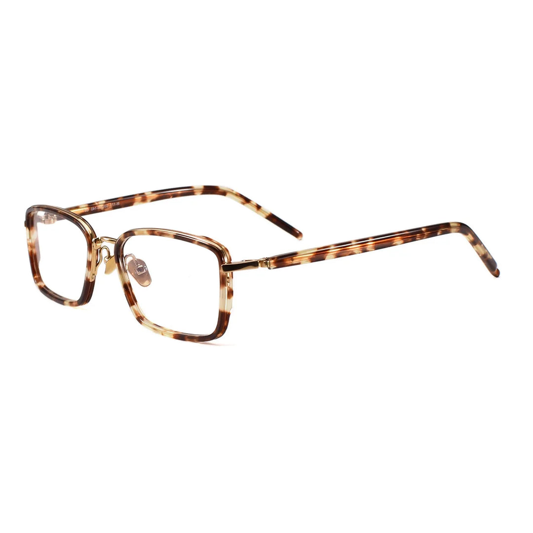 Blackmask Unisex Full Rim Square Acetate Eyeglasses BM-M171