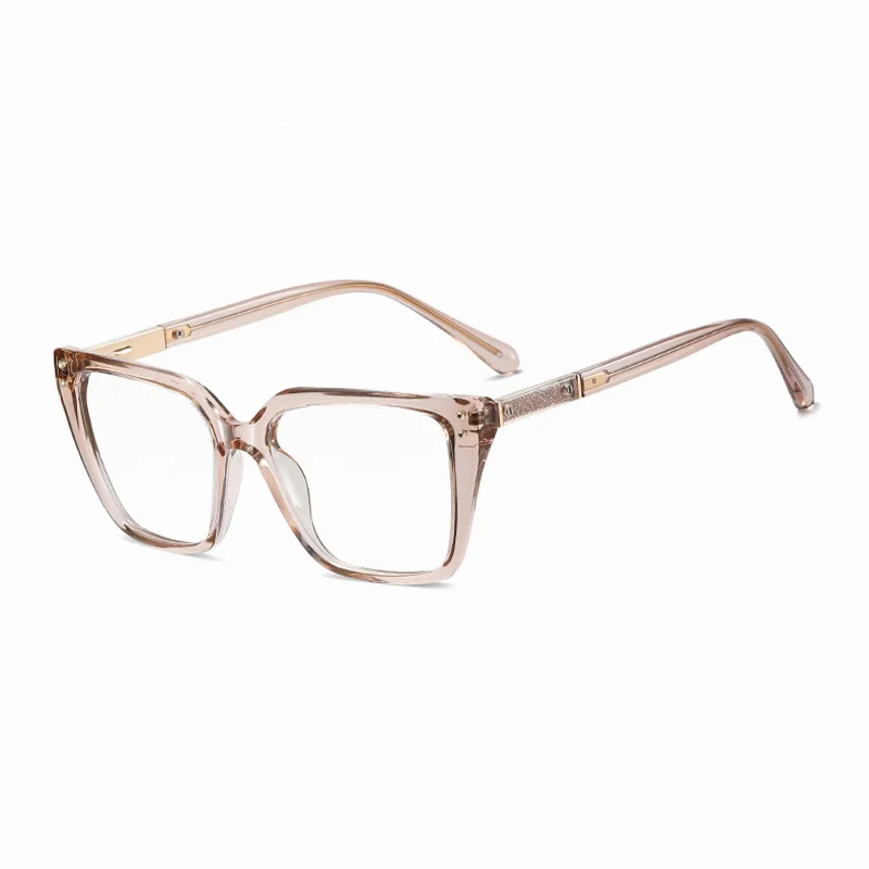 Ralferty Women's Full Rim Square Tr 90 Titanium Eyeglasses 883616