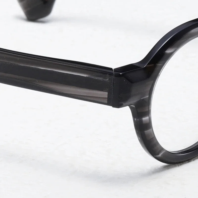Muzz JMM70RX men's round acetate prescription eyeglasses — view 8