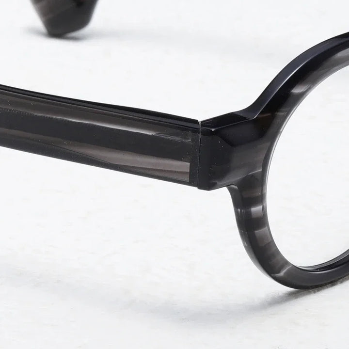Muzz JMM70RX men's round acetate prescription eyeglasses — view 8