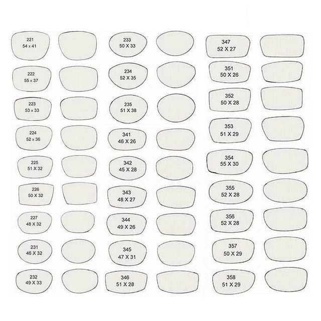 Chashma Unisex Rimless Square Titanium Customizable Eyeglasses 921029