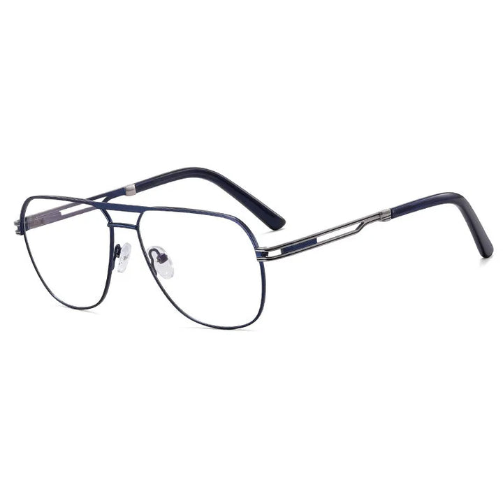 CCspace Women's Full Rim Oval Double Bridge Tr 90 Titanium Reading Glasses 312739