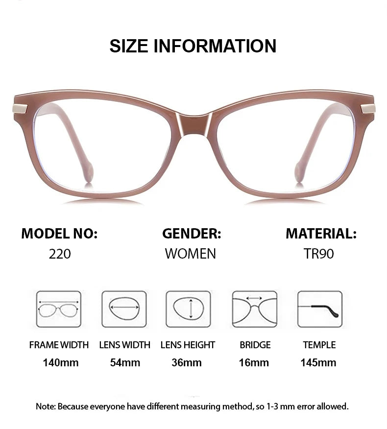 Chashma Ochki Unisex Full Rim Square Tr 90 Alloy Eyeglasses 881220