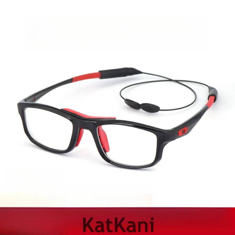 KatKani Mens Full Rim Square Tr 90 Sport Eyeglasses 1934 Full Rim KatKani Eyeglasses   