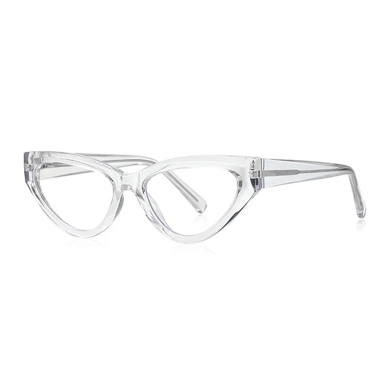 Ralferty Women's Full Rim Oval Cat Eye Tr 90 Titanium Eyeglasses 32153
