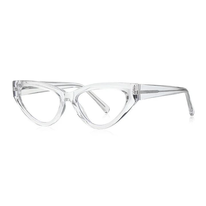 Ralferty Women's Full Rim Oval Cat Eye Tr 90 Titanium Eyeglasses 32153