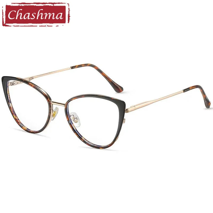 Chashma Women's Full Rim Oval Cat Eye Tr 90 Titanium Eyeglasses 87241