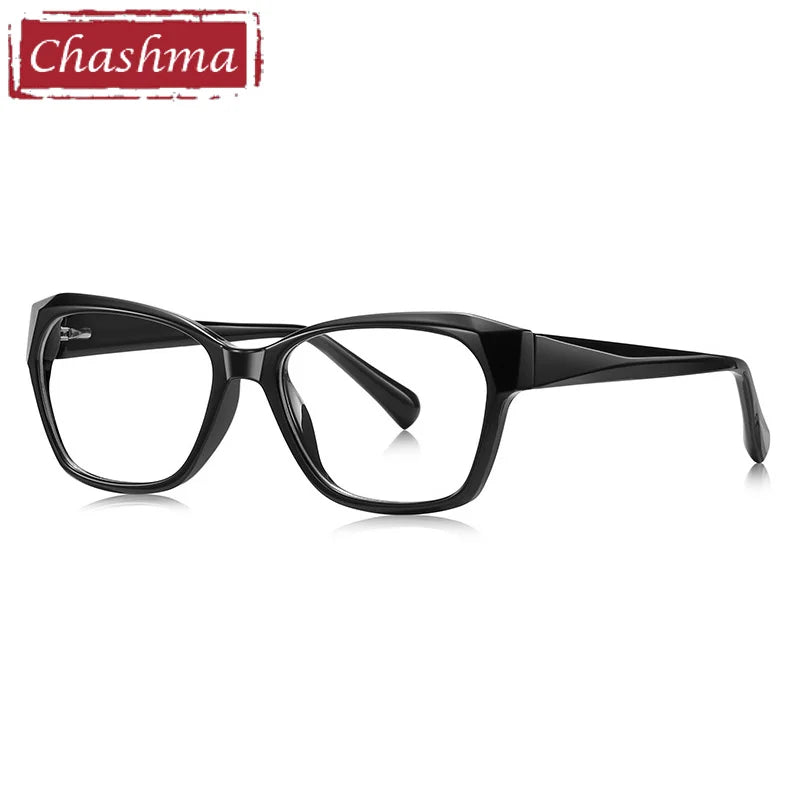 Chashma Ottica Women's Full Rim Cat Eye Tr 90 Titanium Eyeglasses 474006