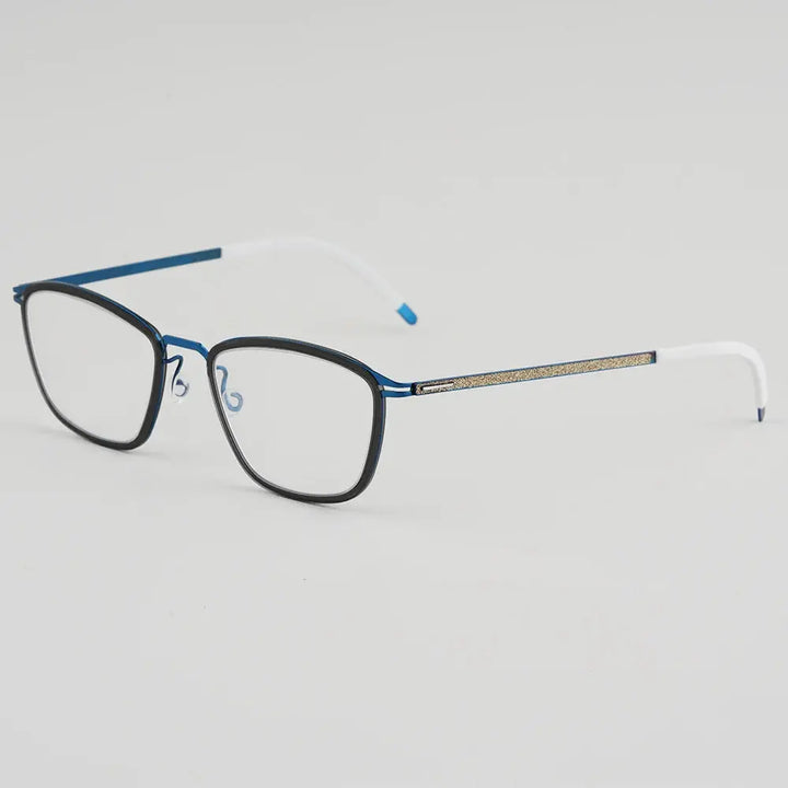 Bobbie 467903 Women’s 133mm Full Rim Square Titanium Frames FuzWeb