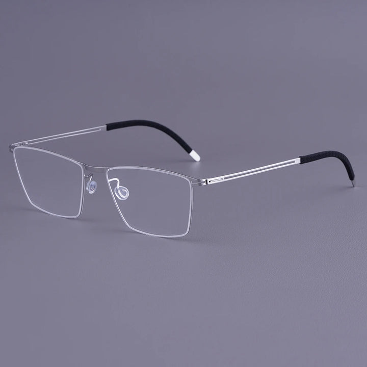 Bobbie Men Full Rim Square Titanium Eyeglasses V460