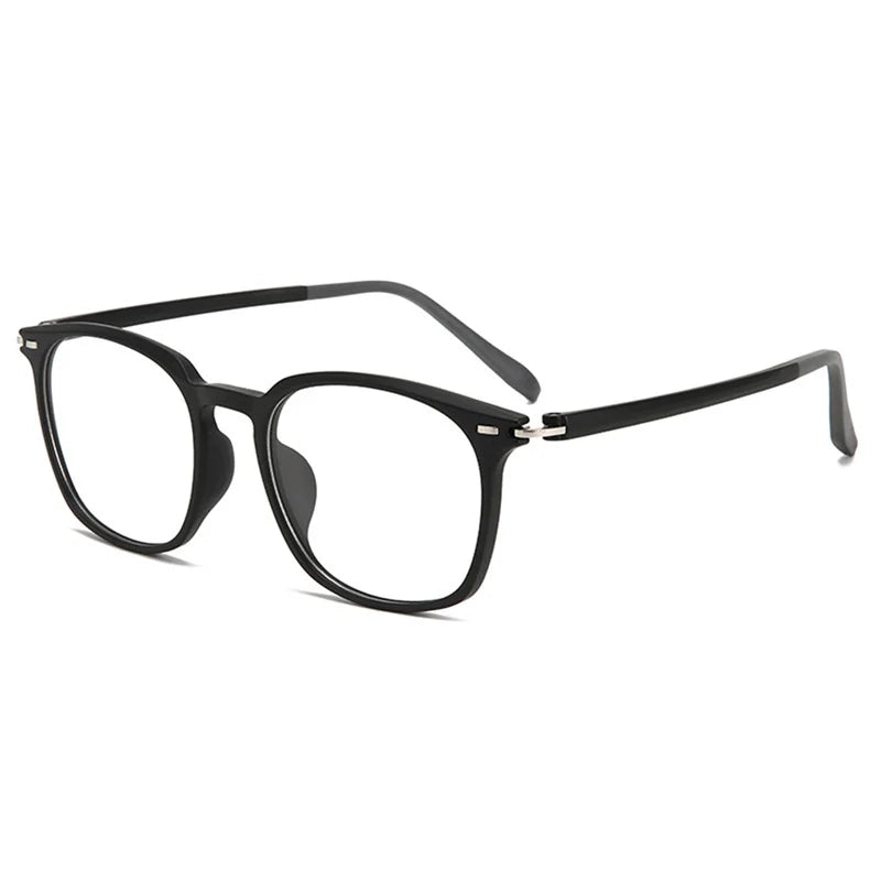 Kocolior Unisex Full Rim Oval Square Tr 90 Eyeglasses 46851