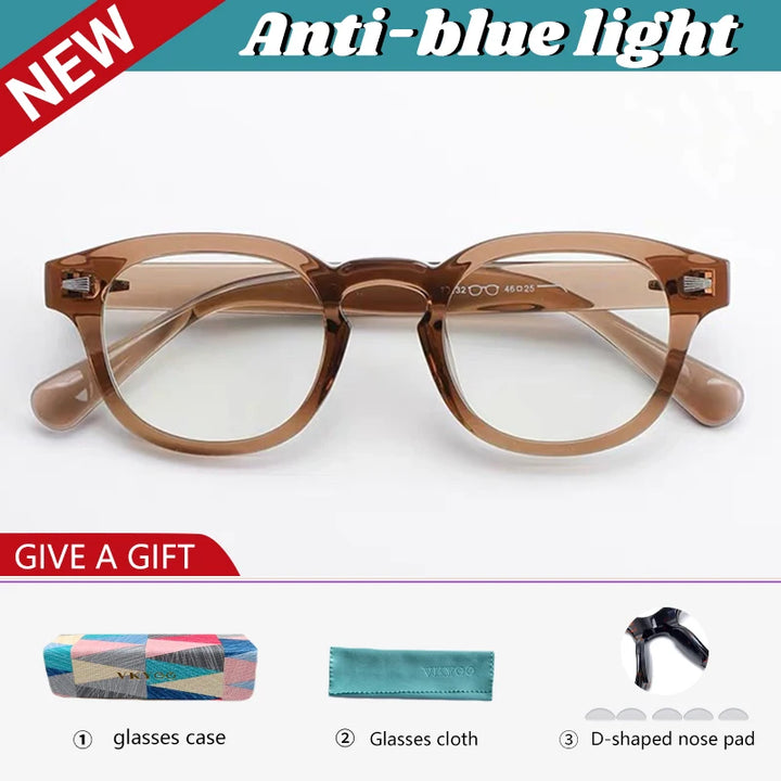 Vicky Women's Full Rim Square Tr 90 Alloy Reading Glasses 10132