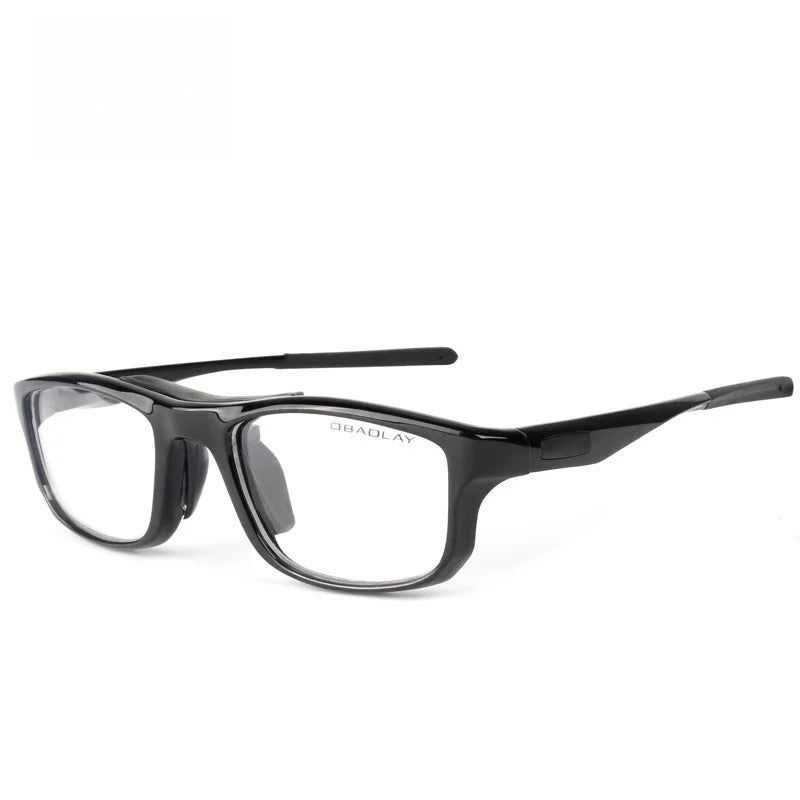 KatKani Mens Full Rim Square Tr 90 Sport Eyeglasses L013 Full Rim KatKani Eyeglasses   