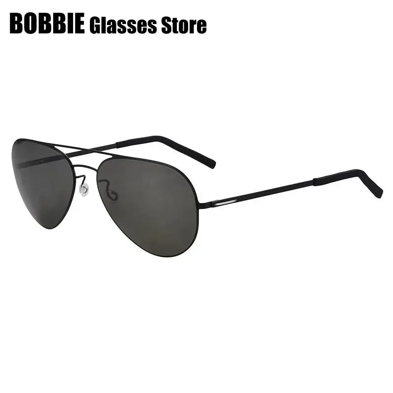 Bobbie 800116 Women’s Double Bridge Full Rim Oval Titanium Sunglasses FuzWeb