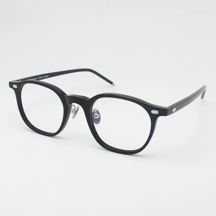 Blackmask Unisex Full Rim Square Acetate Eyeglasses BM-N02