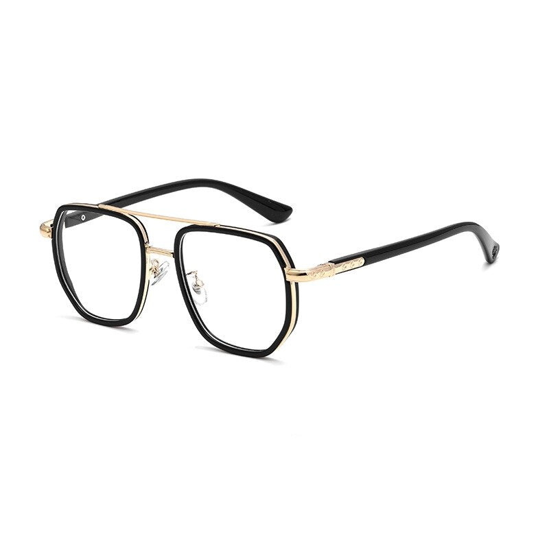 KatKani Full Rim Square Double Bridge Eyeglasses - Modern & Stylish ...