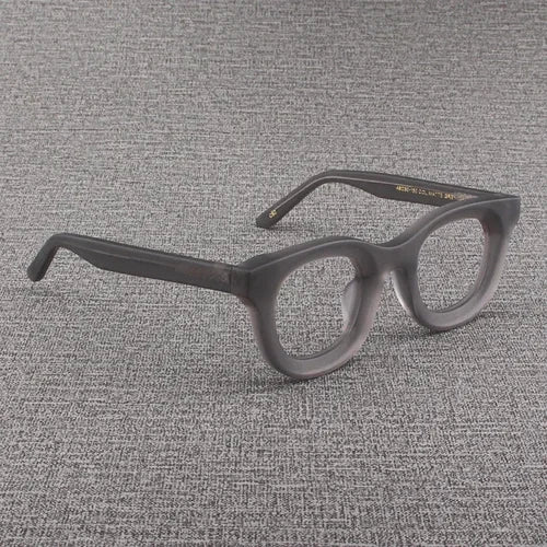 Hewei Unisex Full Rim Square Thick Acetate Eyeglasses 31512 Full Rim Hewei C13 CHINA 