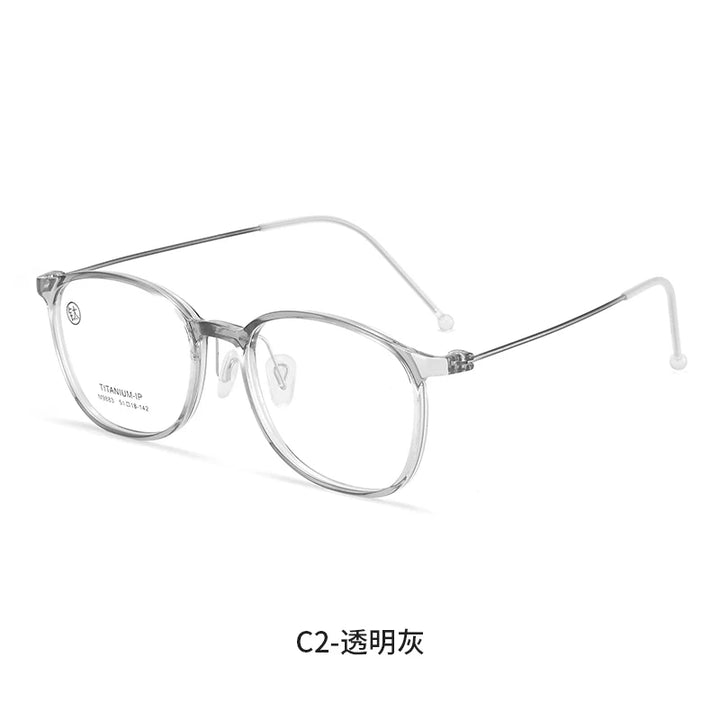 Bclear Unisex Full Rim Round TR90 Eyeglasses MY-9883