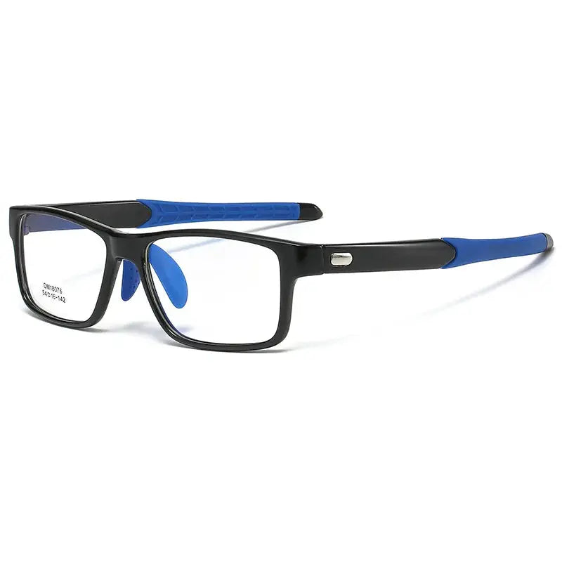 Vicky Women's Full Rim Square TR90 and Silicone Sport Reading Glasses 18076 — view 2 | Vicky at FuzWeb