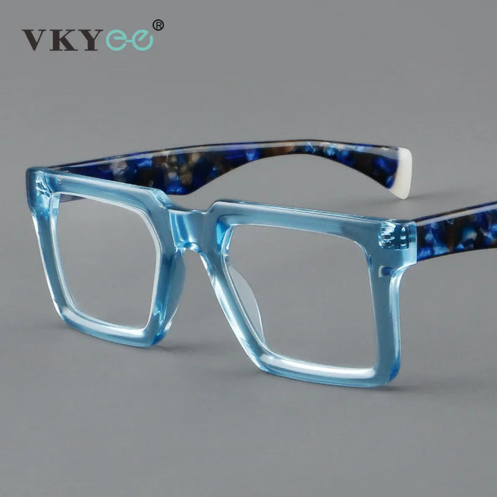 Vicky Women's Full Rim Square TR 90 Titanium Reading Glasses 25005