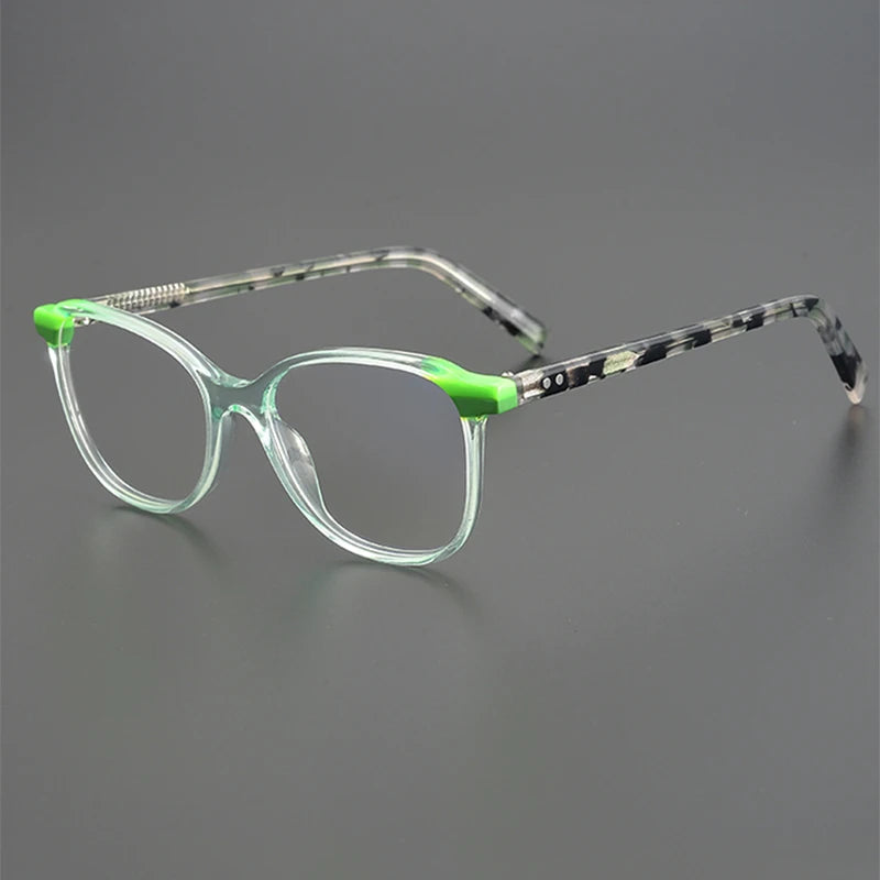 Nobler Unisex Full Rim Large Square Acetate Eyeglasses 19237 Full Rim Nobler C3  