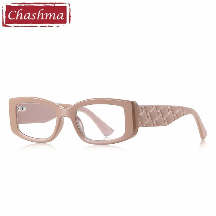 Chashma Ochki Women's Full Rim Square Oval Tr 90 Alloy Eyeglasses 882256