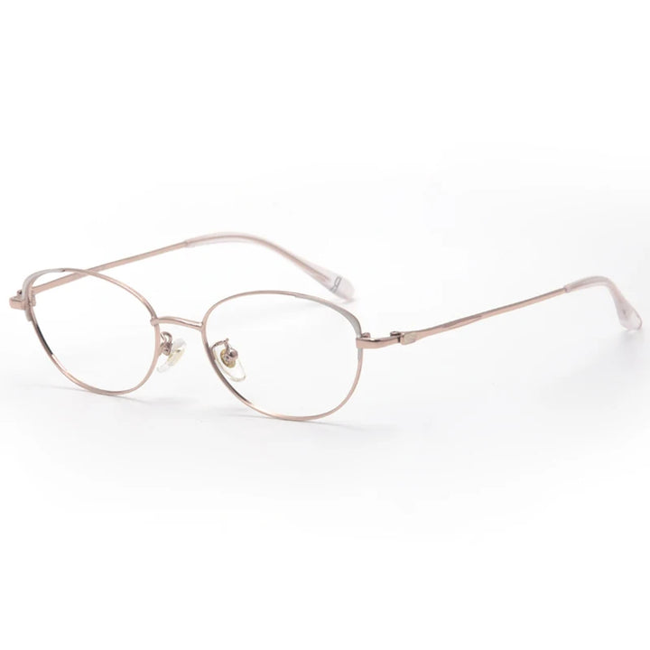 Muzz 35176 women's IP titanium prescription eyeglasses — view 5
