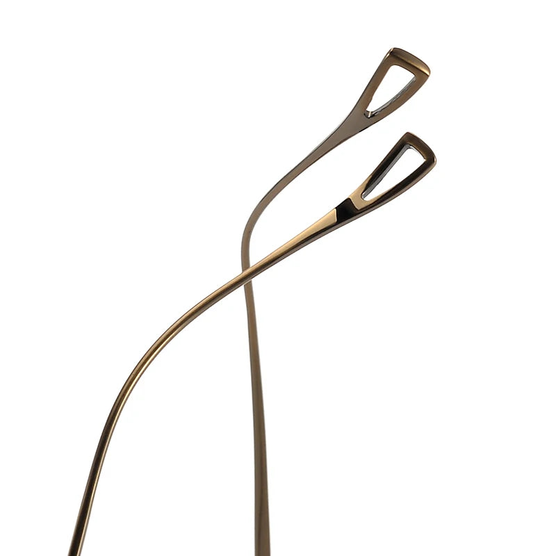 Muzz 3005 unisex oval pure titanium prescription eyeglasses — view 11