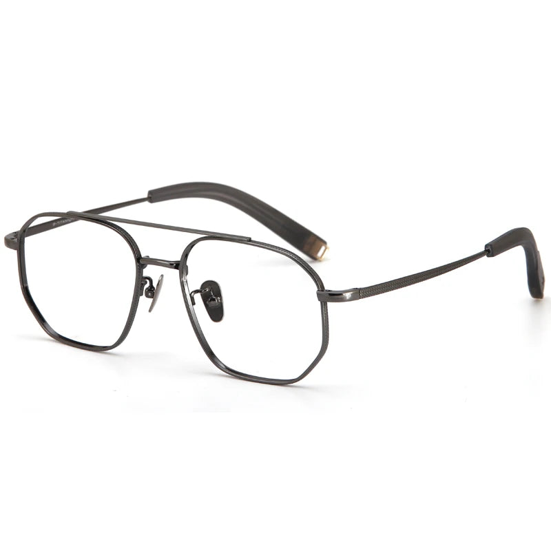 Muzz W7518 unisex IP titanium prescription eyeglasses — view 6