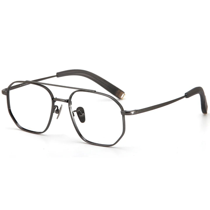 Muzz W7518 unisex IP titanium prescription eyeglasses — view 6
