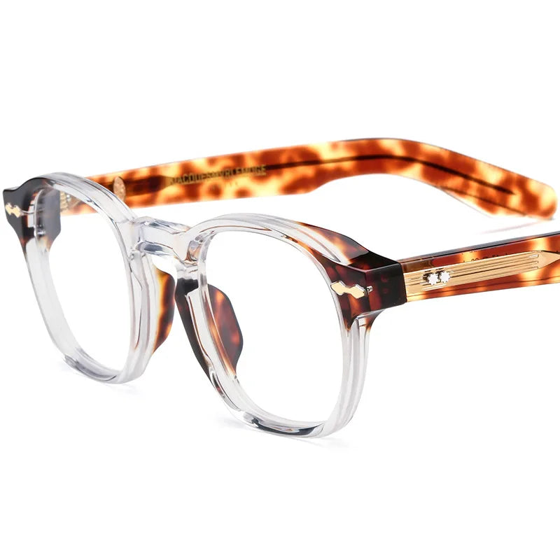 Nobler Women's Full Rim Oval Square Acetate Eyeglasses 15042
