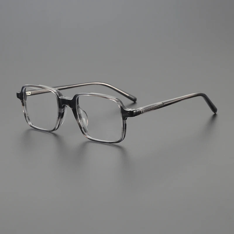 Nobler Unisex Full Rim Square Acetate Eyeglasses 5042 Full Rim Nobler C4  