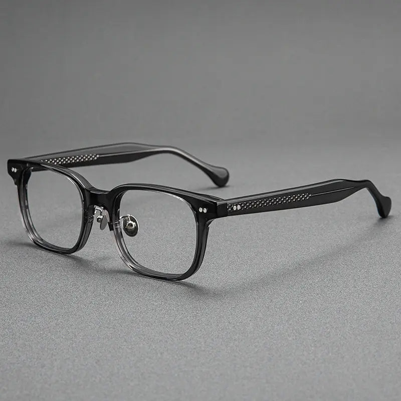 Blackmask Unisex Full Rim Square Acetate Eyeglasses BM-538