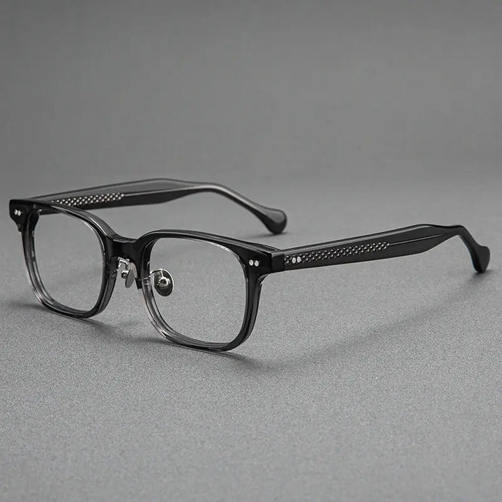 Blackmask Unisex Full Rim Square Acetate Eyeglasses BM-538